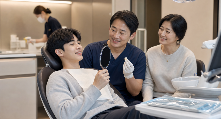 어린이 치아교정 비용 — 시기별 비급여 포인트